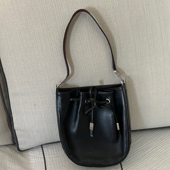 Burberry Handbags - Burberry London Leather Drawstring Shoulder Bag